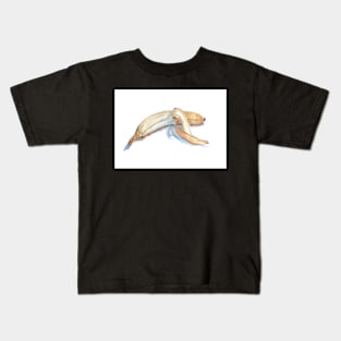 Watercolor banana Kids T-Shirt